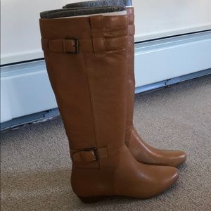 Nine West size 7 leather boots